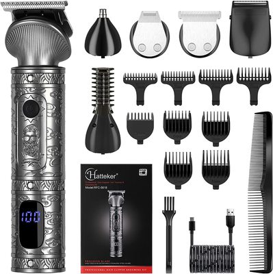 Hatteker Beard Trimmer Kit &nbsp;Hair Clipper for Men 6 in 1 Model Number: RFC-5618