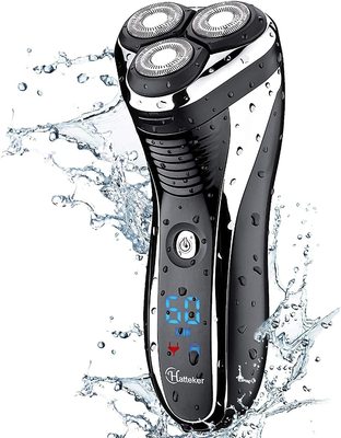 Hatteker Electric Shaver Rotary Razor Men Model Number: RSCX-7568D